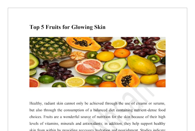 write professional articles for your blog